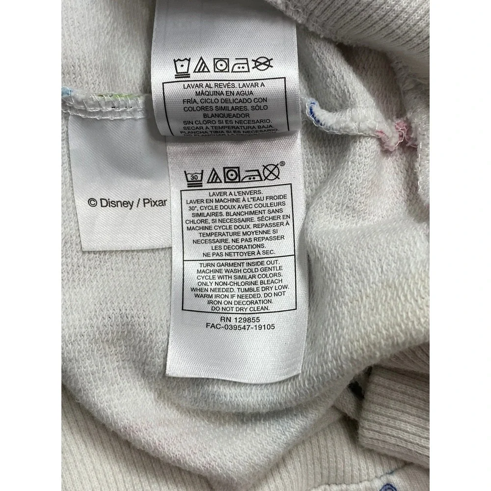 Disney Parks Paris Foodie Graphic Hoodie Zip Up XXL Eiffel Tower Graphic - Picture 9 of 11